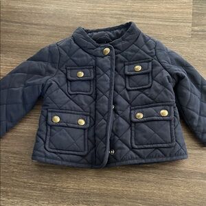 Baby Gap Navy Quilted Kids Jacket